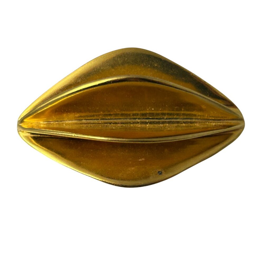 Vintage Metropolitan Museum of Art MMA Gold Plated Slide Pendant